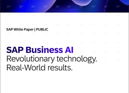 SAP S/4HANA White Paper - SAP Business AI