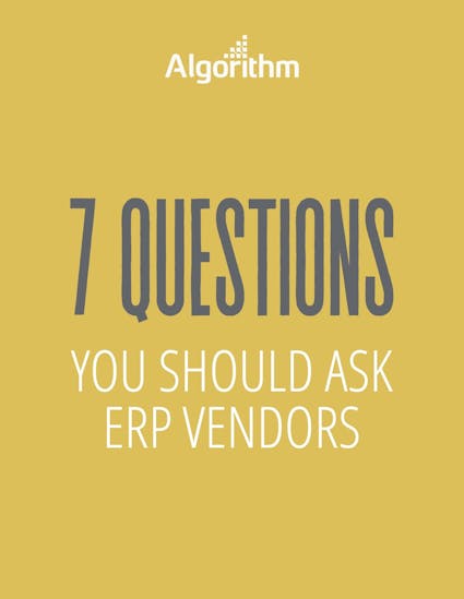 Acumatica Cloud ERP White Paper - 7 Questions You Should Ask ERP Vendors