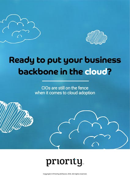 Priority Software ERP White Paper - Ready to Put Your Business Backbone in the Cloud?