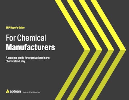 Process Manufacturing ERP White Paper - ERP Buyer's Guide for Chemical Manufacturers