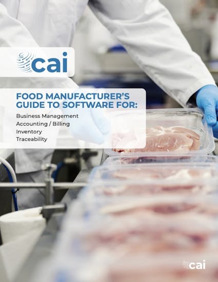Food Connex White Paper - Food Manufacturer's Guide to Software