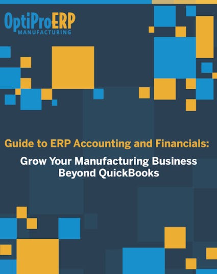OptiPro ERP White Paper - Guide to ERP Accounting and Financials