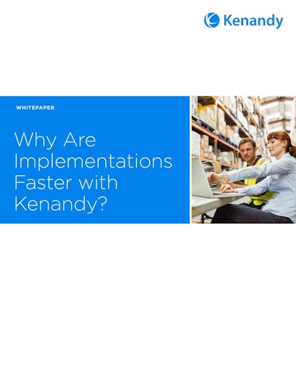 Kenandy ERP White Paper - Why Are Implementations Faster with Kenandy?