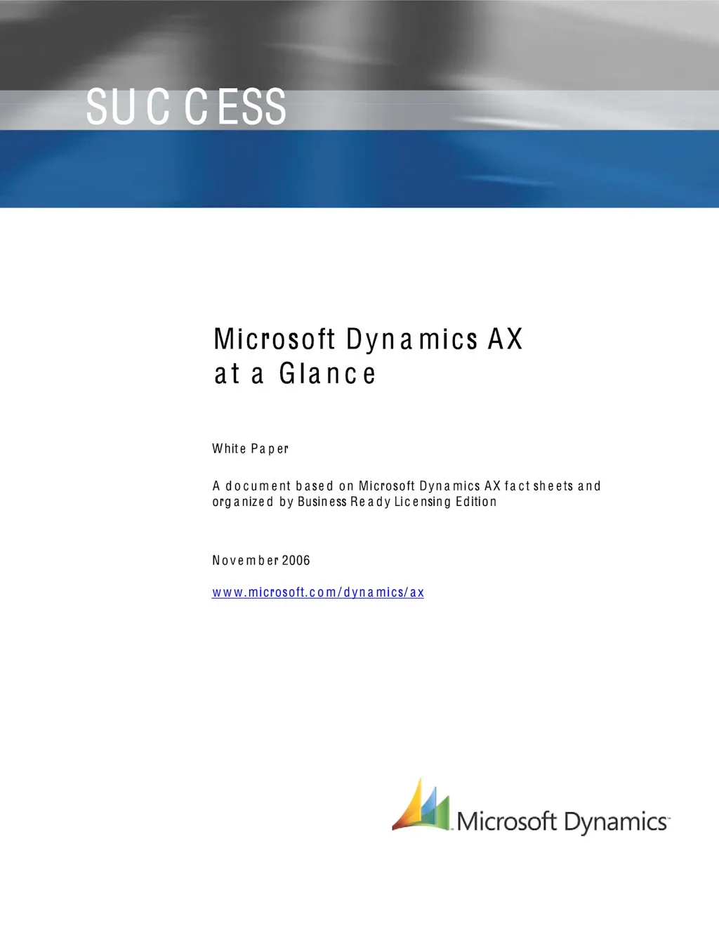 Microsoft Dynamics AX ERP Software - Multilingual and Multicurrency ERP