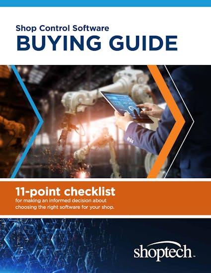 E2 Shop System White Paper - Shop Control Software Buying Guide