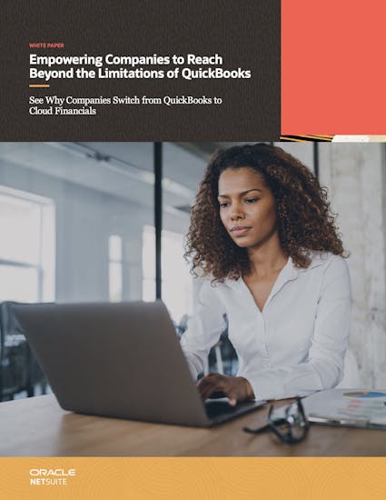 NetSuite ERP White Paper - Beyond The Limitations Of Quickbooks